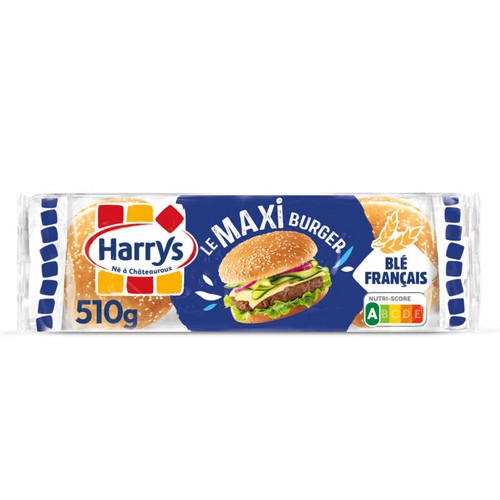 Harrys Pain burger sésame 510g