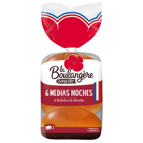 La Boulangère 6 pains hot dog briochés 270g