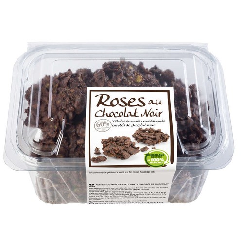 Lightbody Europe Roses au Chocolat Noir 250g