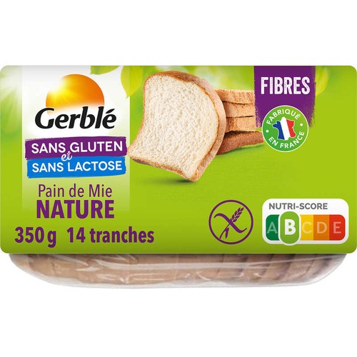 Gerblé Pain de mie sans gluten 350g