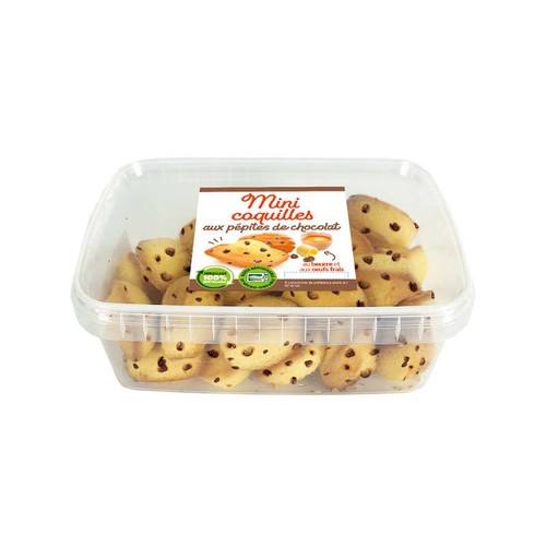 Mini Coquilles aux Pépites de Chocolat 300g