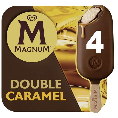 Magnum Bâtonnet Deluxe Caramel 4x71g
