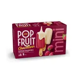 Pop Fruit Mini bâtonnet Chocolover sorbet framboise chocolat blanc 6x47g