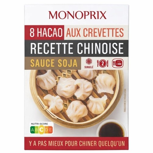 Monoprix Crevettes Hacao 220g