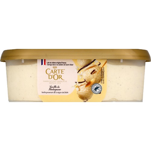 Carte d'Or Crème glacée à la vanille de Madagascar 900ml