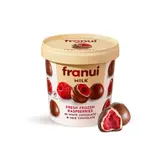 Franui Framboises Enrobées De Chocolat Au Lait 150g