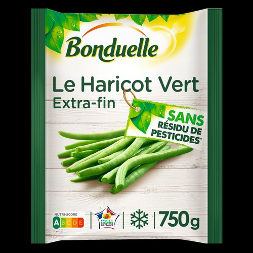 Bonduelle Haricots Verts Extra-Fins Sans Résidu De Pesticides 750g