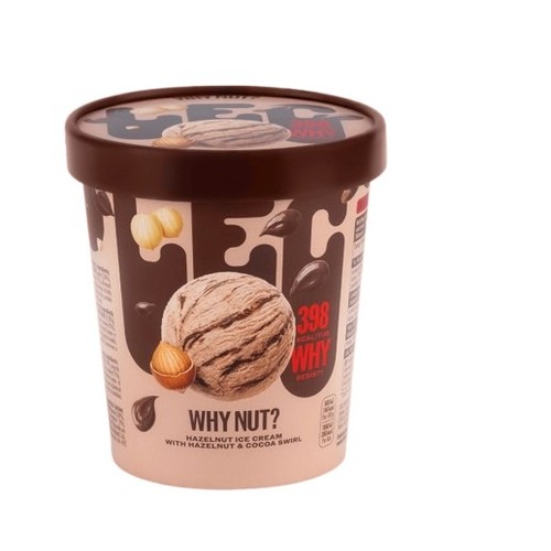 Lec Why Nut? Crème glacée Noisette cacao 273g