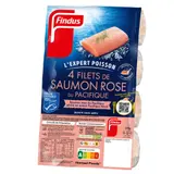 Findus Filets De Saumon Rose Du Pacifique x4 440g
