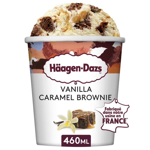 Haagen-Dazs Pot Vanilla caramel brownie 386g