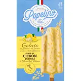 Popelino Glace au Citron de Sicile & Chocolat Blanc 4x78g