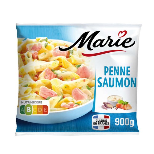 Marie Penne Au Saumon À La Crème, Tomates Et Basilic 900g