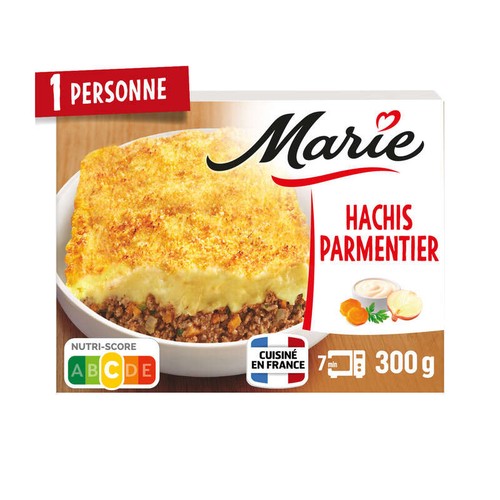 Marie Hachis Parmentier Purée à la crème fraîche 300g