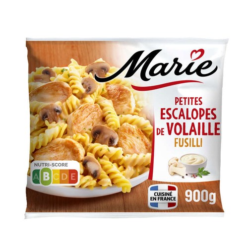 Marie Petites Escalopes de Volaille et penne 900g