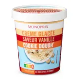 Monoprix Pot Glace Vanille Cookie Dough 394g