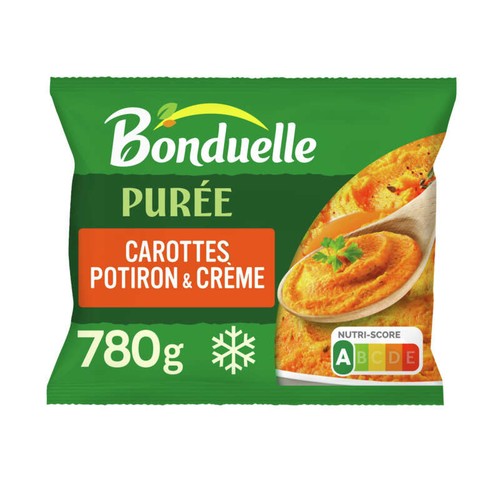 Bonduelle Purée Carottes Potiron Crème 780g