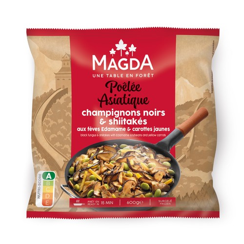 Magda poêlée asiatique aux champignons 600g