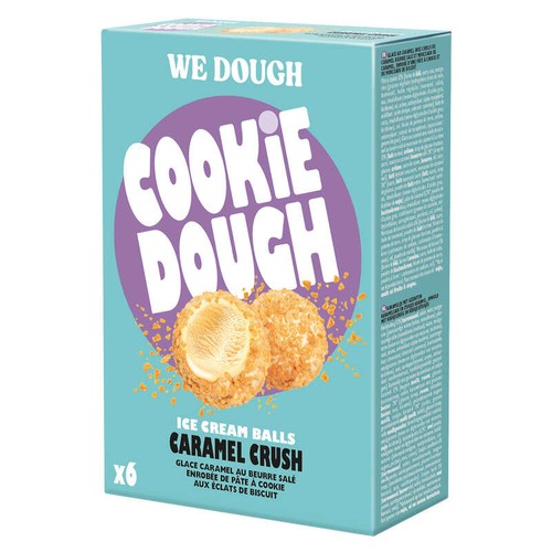 We Dough ice cream balls caramel crush x6