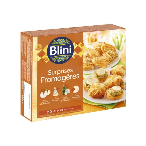 Blini Surprises Fromagères x20 - 250g