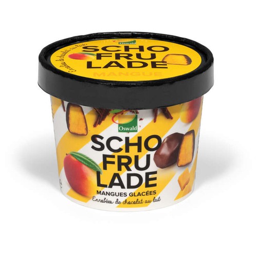 SchoFruLade Mangue Chocolat au Lait 130g