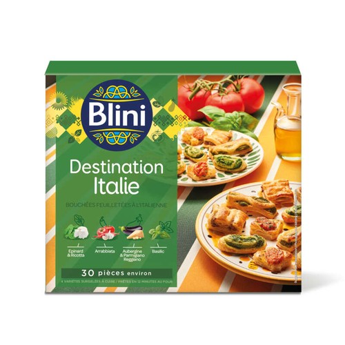 Blini Feuilletés destination Italie 320g  x30