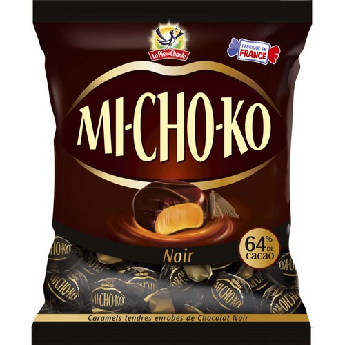 La Pie Qui Chante Bonbons Mi-Cho-Ko Noir 280g