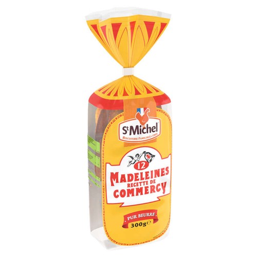St Michel Madeleines pur beurre traditionnelles 300g