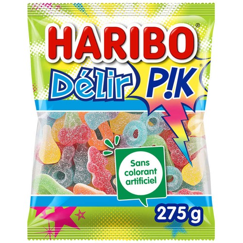 Haribo Bonbons Délir'pik 275g