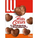 Lu Petits Cœurs Choco'Croc Biscuits enrobés Chocolat au Lait 90g