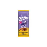 Milka Tablette Chocolat Au Lait Et Au Riz Croustillant 2x100g