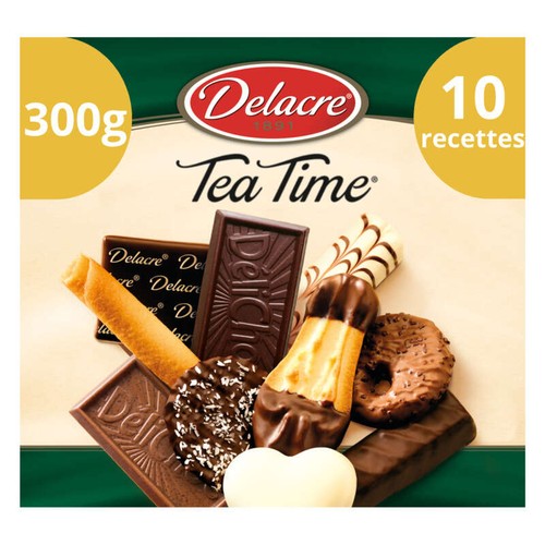 Delacre Assortiment De Biscuit Tea Time 300g