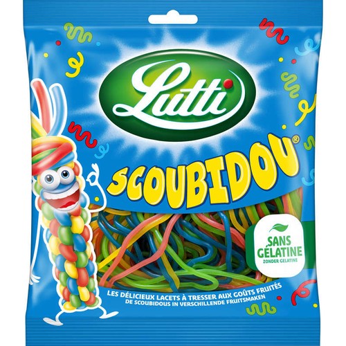Lutti Bonbons Scoubidou Aux Goûts Fruités 200g