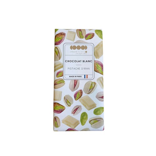 Christophe Adam L'Eclair De Génie Chocolat Blanc Au Praliné Pistache D'Iran 90g