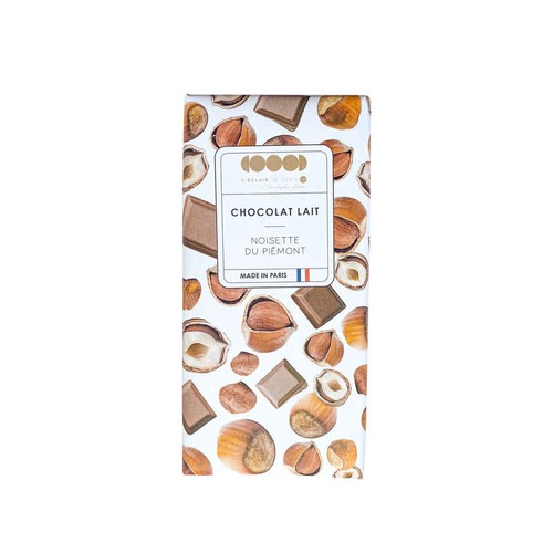 Christophe Adam L'Eclair de Génie Chocolat au lait praliné noisette du Piémont 90g