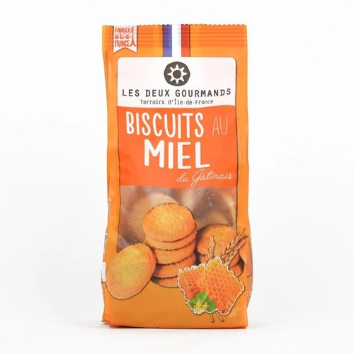 Les Deux Gourmands Biscuit au miel du Gâtinais 125g