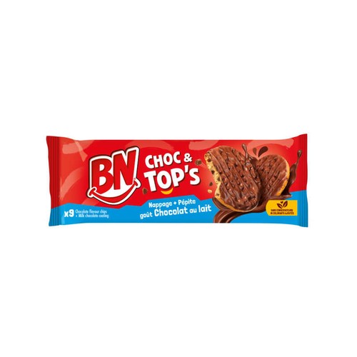 BN Biscuits Nappage et pépites goût chocolat au lait  150g
