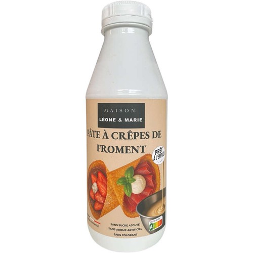 Maison Léone & Marie Pâte à Crêpes Froment 500ml