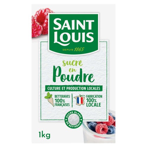 Saint Louis Sucre En Poudre Étui Bec Verseur 1kg
