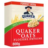 Quaker Oats Céréales Flocons d'Avoine Complète 800g