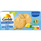 Gerblé Biscuit Citron Yuzu Sans Sucres Ajoutés  132g