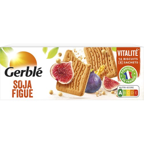 Gerblé Biscuit soja figue  270g
