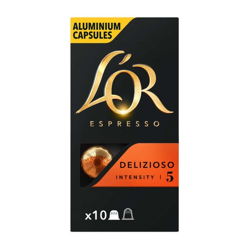 L'Or Espresso Café Delizioso intensité 5 x10 capsules 52g
