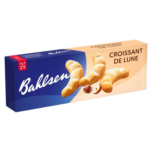 Bahlsen Croissants de lune biscuits sablés 125g