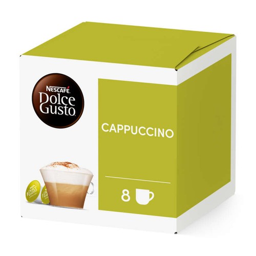 Nescafé Dolce Gusto Capsules de cappucino extra cremoso 186,4g