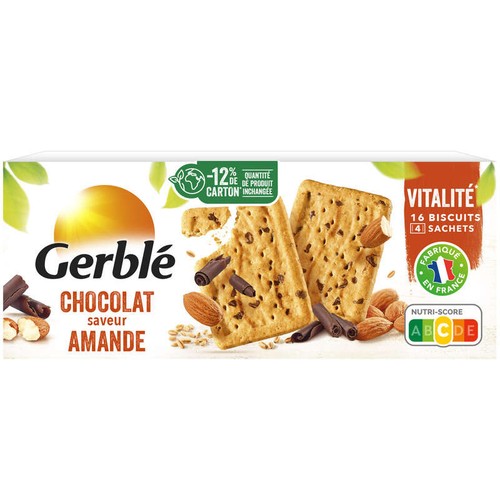 Gerblé Biscuit chocolat amande   200g