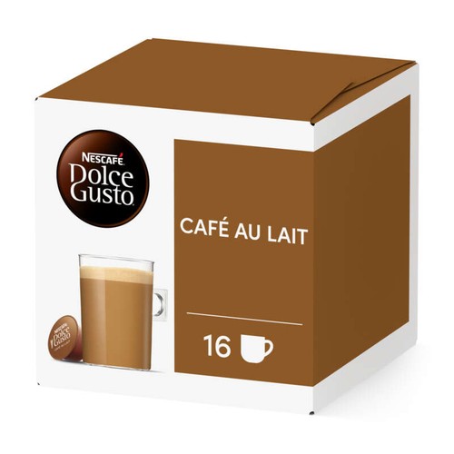 Nescafé Dolce Gusto Capsules de café au lait 160g