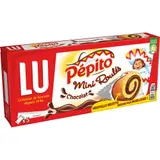 Lu Pepito Mini Roulés Gâteaux fourrés au Chocolat 150g
