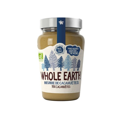 Whole Earth Beurre de Cacahuètes Bio 340g