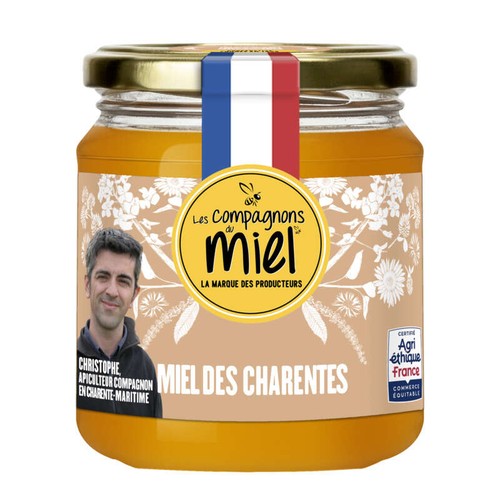 Les Compagnons Du Miel Miel Des Charentes 375g