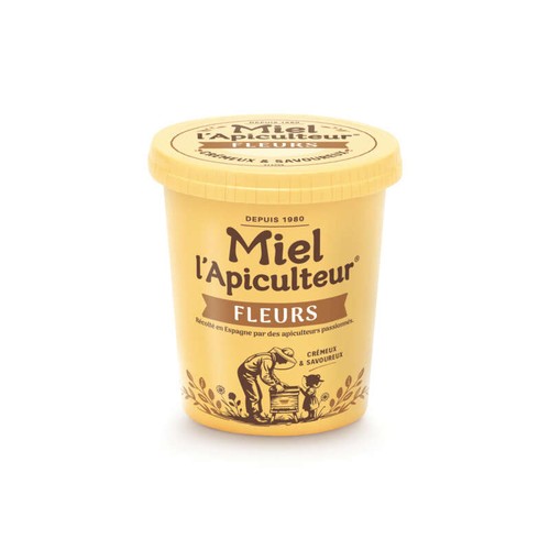 Miel l'Apiculteur Miel de nos Terroirs Crémeux Pot Carton 500g